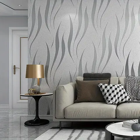 3D Thickened Wallpaper, Decorative Wallpaper, Textured Wall Paper, Self Adhesive Wall Sticker, Modern Wall Decor for Home Living Room Bedroom, Home Decor Supplies