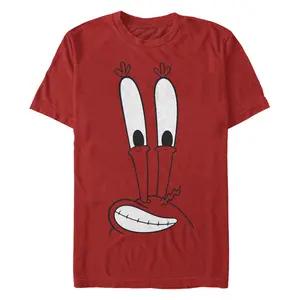 Men's SpongeBob SquarePants Mr. Krab Face T-Shirt