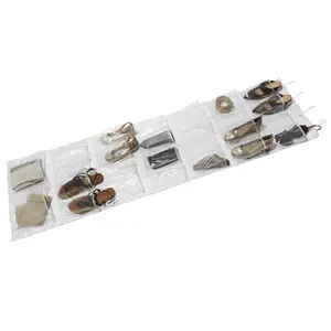 2-Pack Clear Hanging Shoe Organizer with 26 Pockets – PEVA Material, Space-Saving Design