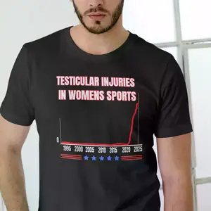 TESTICULAR INJURIES IN WOMENS SPORTS T SHIRT