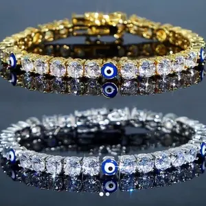 Evil Eye Tennis Bracelet