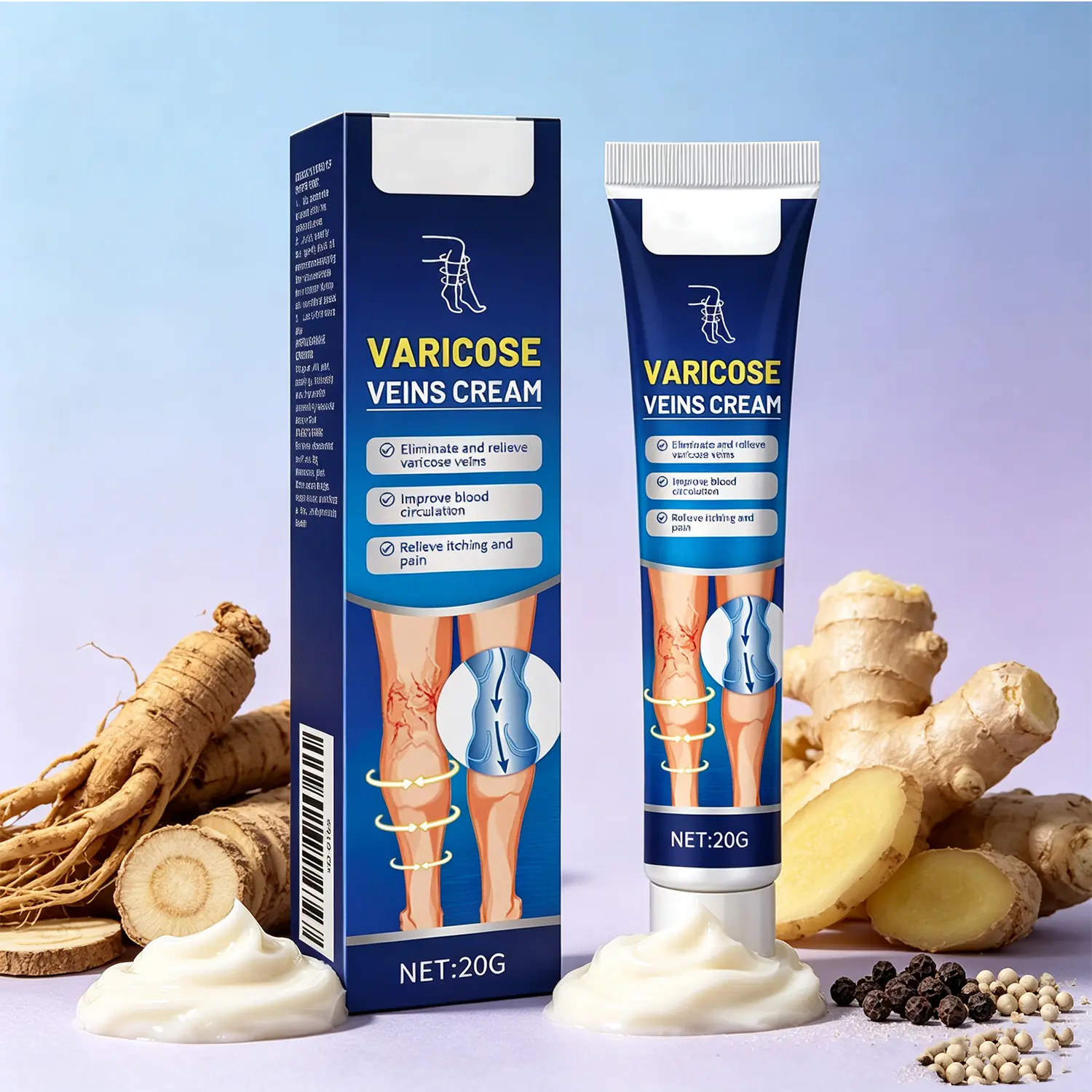 Moisturizing Leg Massage Cream for Men and Women, Soothing Body Care Lotion for Daily Leg Massage, Tired Leg Comfort, Dry Skin Care and Soft Smooth Skin