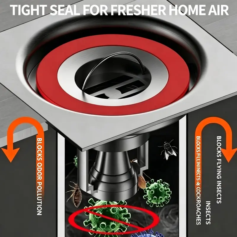 Stainless Steel Pop-Up KitchenSink Stopper with Filter Basket Sink Drain cover strainer