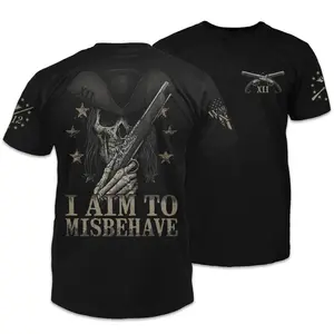 WarriorXII I Aim To Misbehave T-Shirt