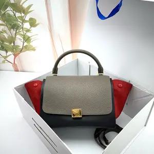 Pre-owned Celine Leather Shoulder Bags 7.8'' R1679 Shoulder Bag C538705295 0122 T1 Qiqi