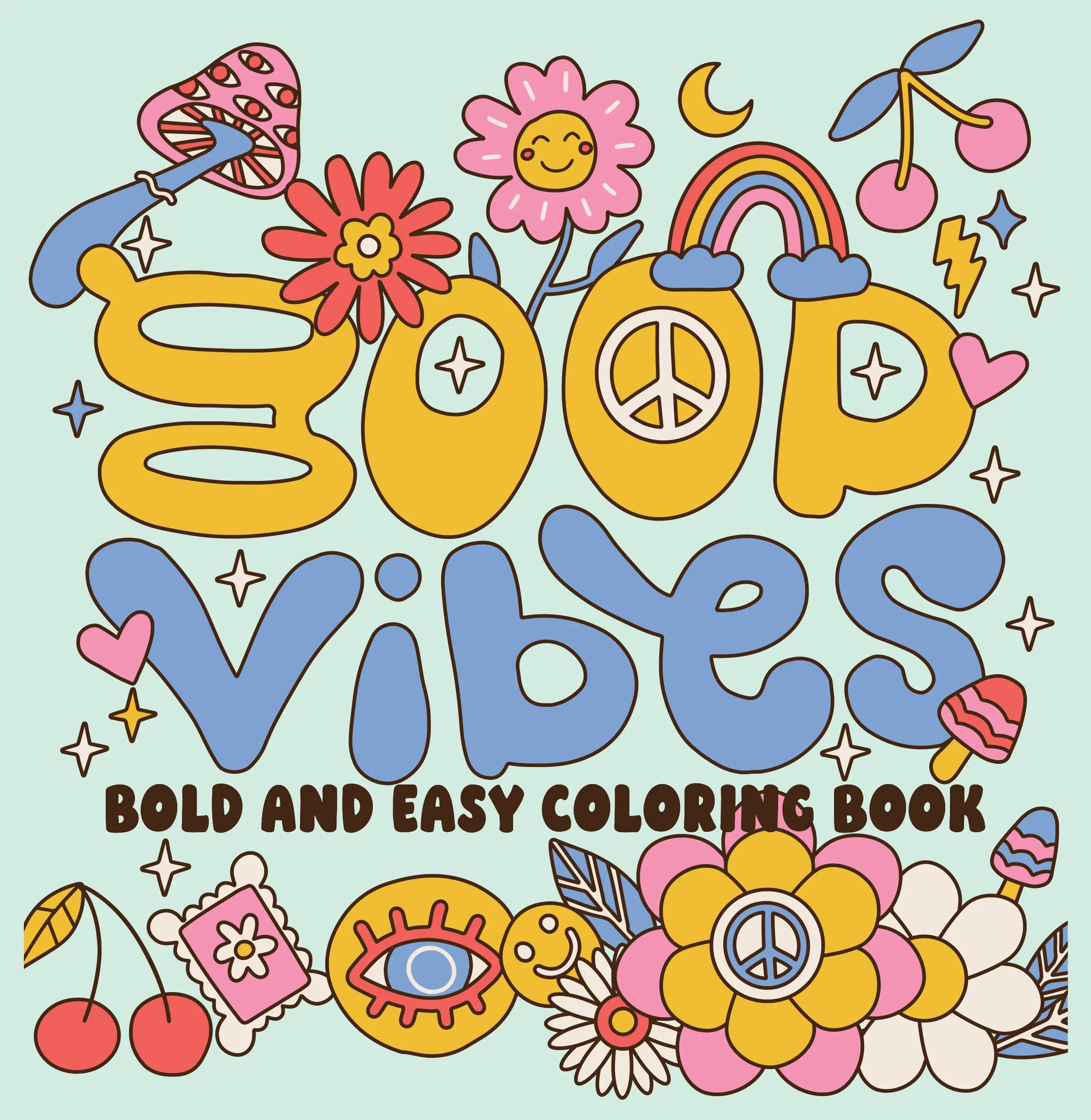 Kids' Bold Easy-Use Coloring Book - Creative Sanctuary, Spirit-Lifting Motifs, Mindful Escape, Crayon-Pencil-Gel Pen Compatible Children's Literature & Art Book (Lifts the Spirit), Lift The Spirit