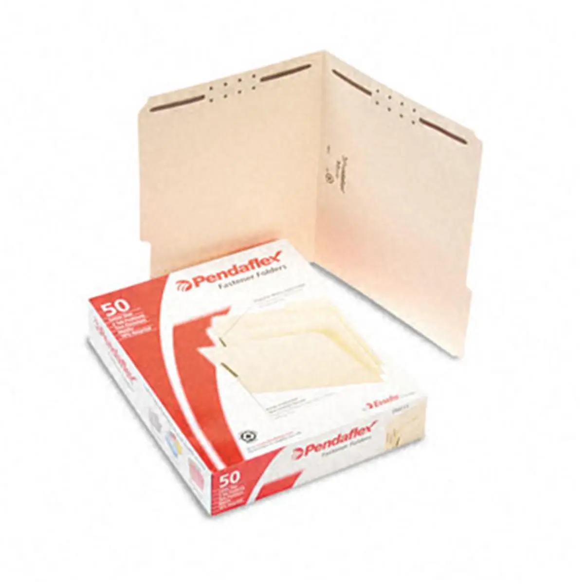 212 MAIN Esselte Pendaflex MLA 2-Fastener File Folder, 1/3 Cut Tabs, Letter Size, 50 per Box - Office Supplies, Document Organizer, Paper Organizer