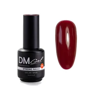 Builder Gel in a Bottle (BIAB) Burgundy Dark Red , Long-lasting, color 020