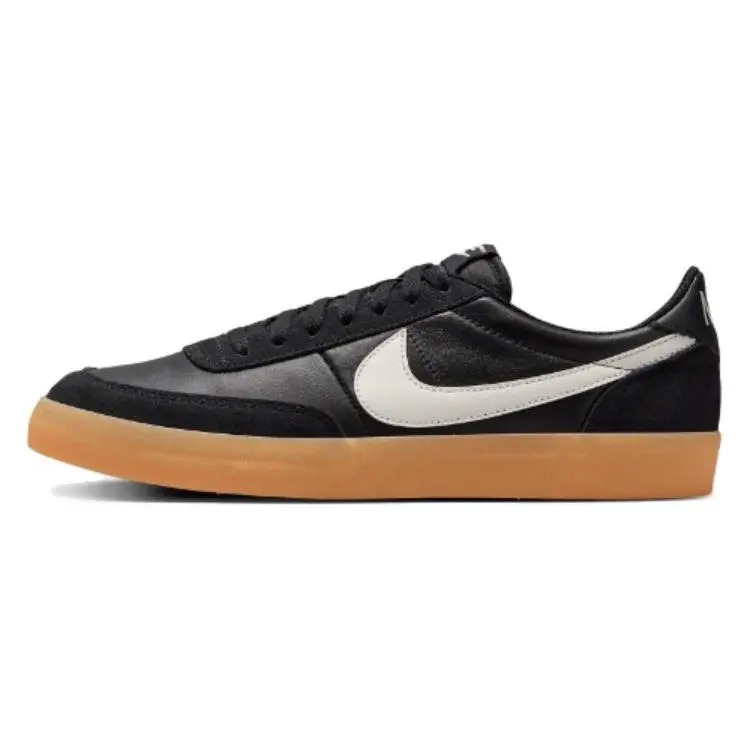 Nike Killshot 2 Black Sail Gum Cushioned Durable Low Top Skate Shoes Men's 432997-070