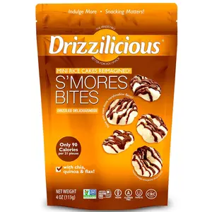 Drizzilicious Rice Crisp Mini Smores, 4 oz