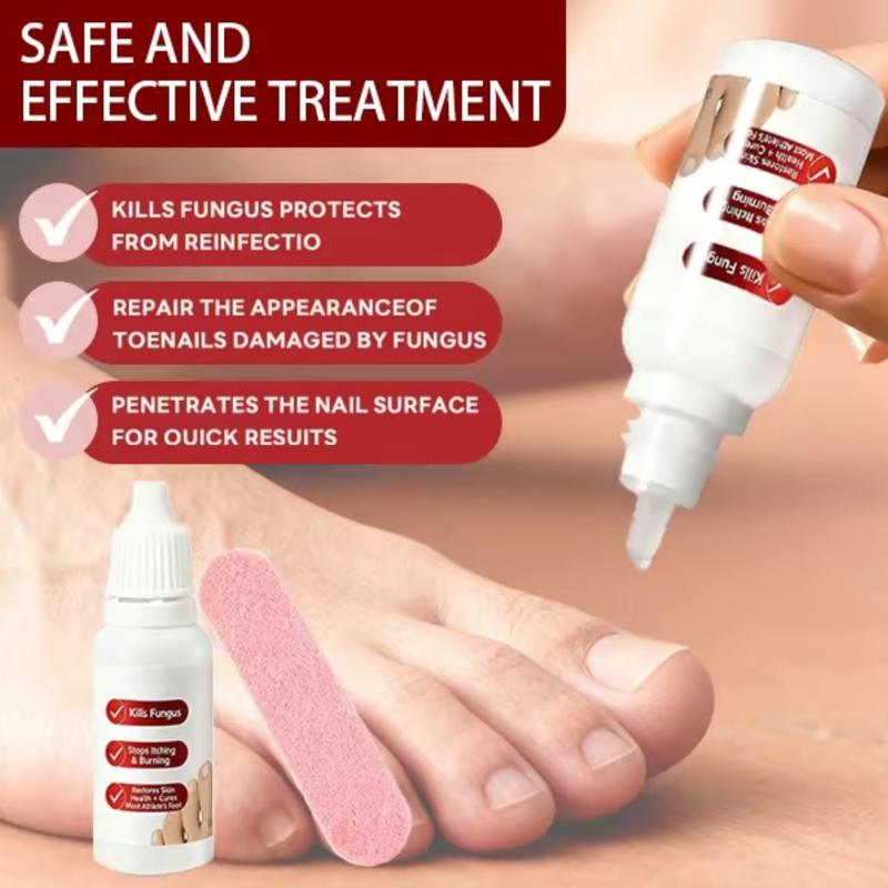 3Counts Toenail Fungus Treatment Extra Strength, Antifungal Solution for Toenail or Fingernail, Triple Action Formula for Remove Fungal, Repair and Renewal Damaged Nails, 0.5 Fl Oz,Healthcare Therapeutic