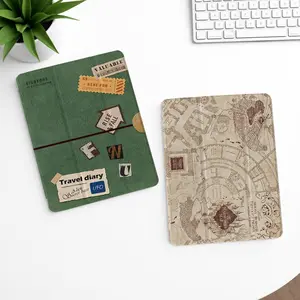 Vintage Marauder's Map Case For Samsung Galaxy Tab A9 +, A9 Plus S6 Lite/S10 lite/A8+/S7-S10  Case iPad Pro11 ,Air 6 5 4 ，10.9inch ，gen5/6/7/8/9/10 | Durable Protection, Great for Travel Entertainment & Fan Display