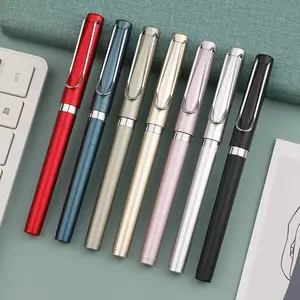 High-end business signature pen, large capacity, high sensitivity, neutral ink pen, suitable for printing advertisements, office gifts, pens for students, fountain pens, Rollerball Pen