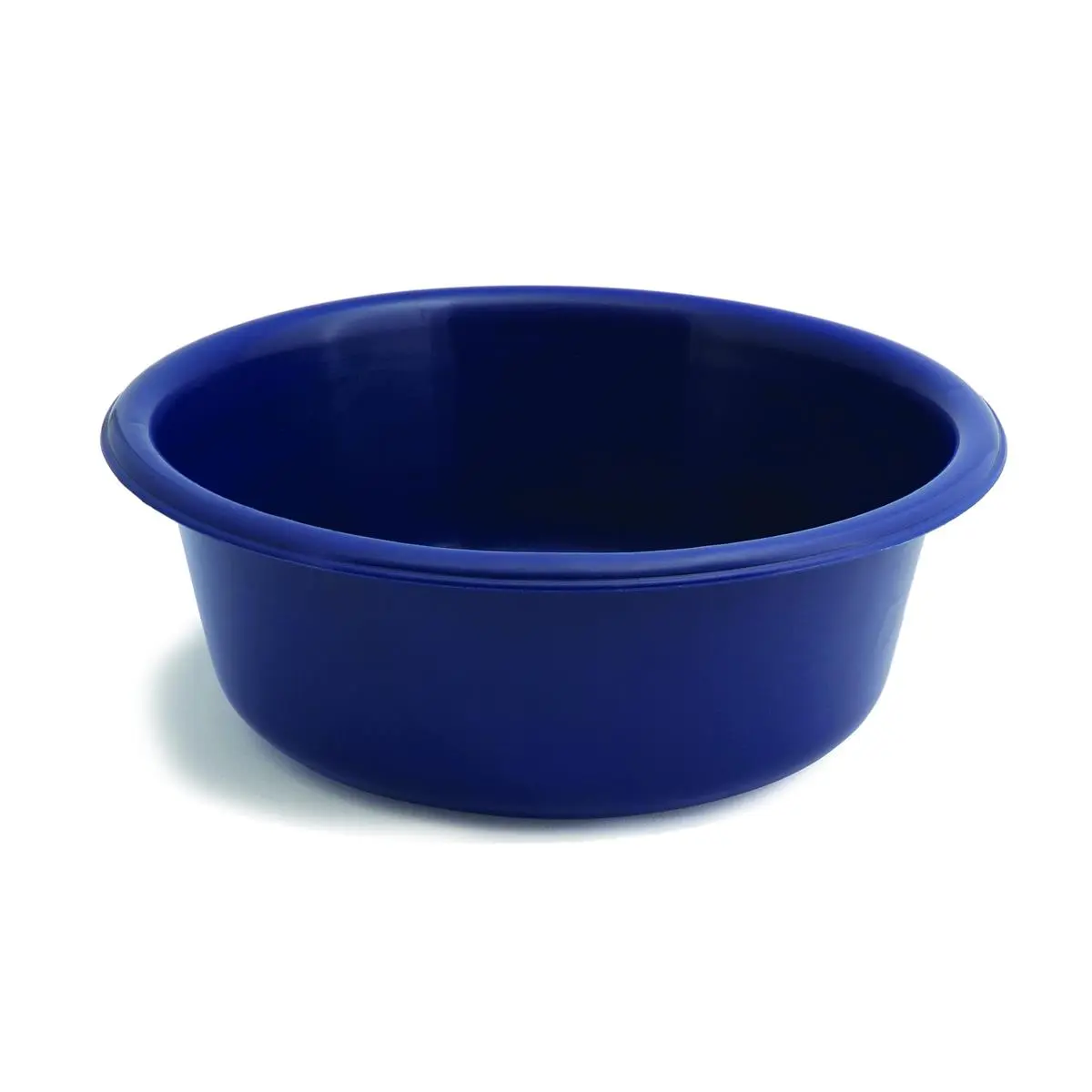 212 MAIN 14-Inch Round Plastic Wash Basin - Easy-to-Clean Kitchenware Bowl, Multi-Size Basin Container