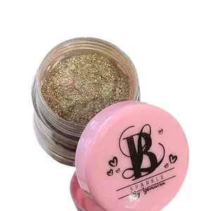 Sparkle Shimmer Eyeshadow Pigment - Buildable Formula Eye Makeup, Blendable Brilliant Tone for Standout, Dazzling Look