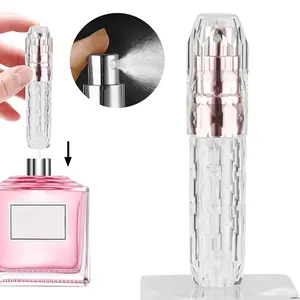 1pc Portable Mini Refillable Perfume Atomizer Bottle, Travel Size Spray Bottle, Travel Essentials, Travel Organizer for Beach Summer Vacation