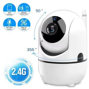 Indoor Security Camera for Home with 355° Pan-Tilt, App Remote Control, 2-Way Talk, IR Night Vision, 24/7 Recording, Smart Pet Monitoring Camera