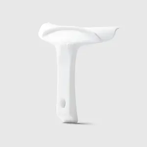 White Body Squeegee - Water removal - Body Brush - Body Care Tool - 100% Ergonomic Design for Smoother Skin Experience