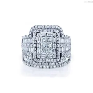 Elegant Shiny Rhinestone Women Ring, Trendy Exquisite Statement Finger Jewelry, All-match Durable Fashion Band, Ideal Decor Accessory for Daily Outfit Party Dating Birthday Gift Engagement Occasions