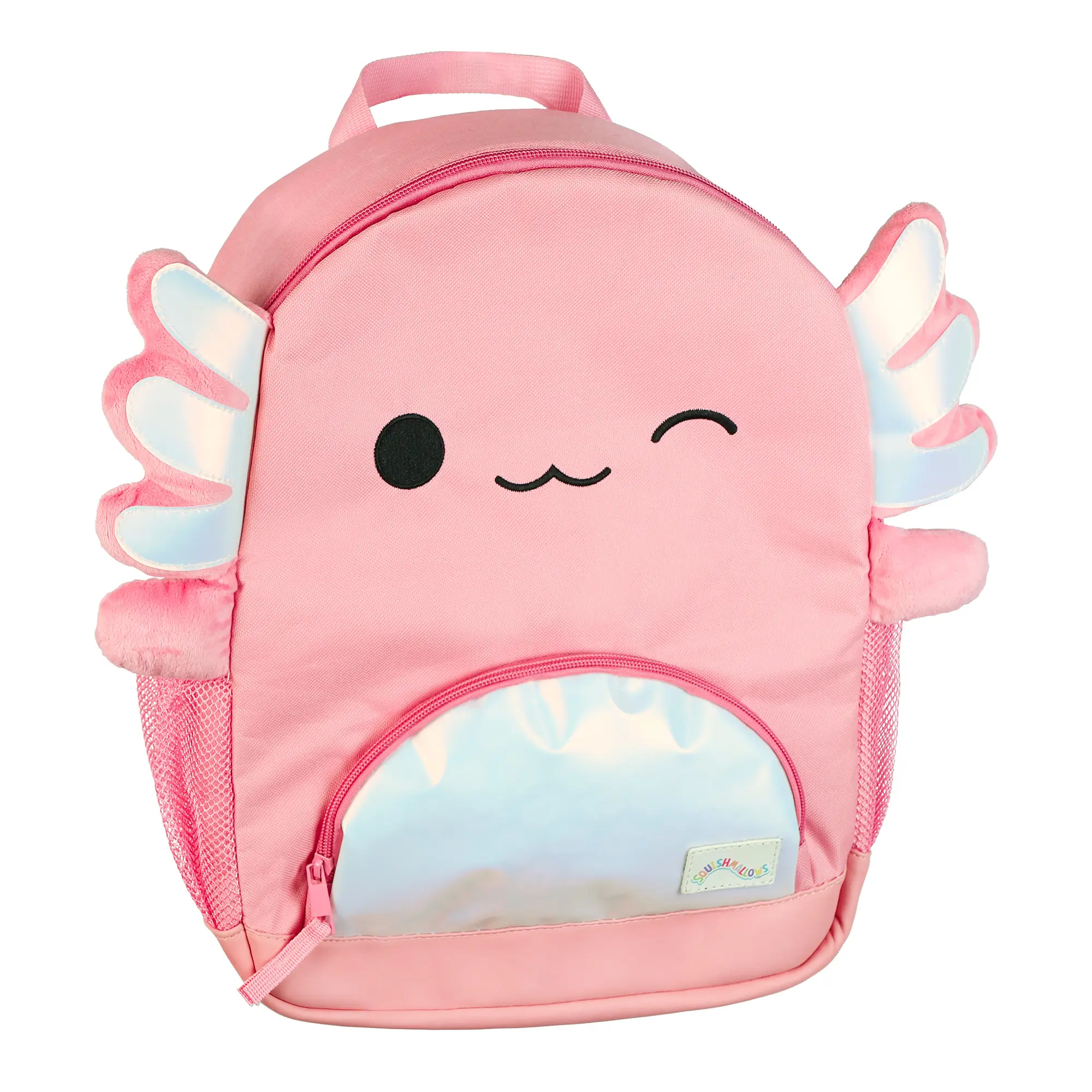 Squishmallows Backpack 16" Archie The Axolotl Bag with Adjustable Straps Squishmallows Backpack 16" Archie The Axolotl Bag with Adjustable Straps