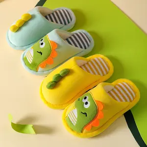 Kids Slippers for Boys and Girls, Cozy House Shoes with Non-Slip Sole, Warm Indoor Winter Slippers for Toddlers & Children