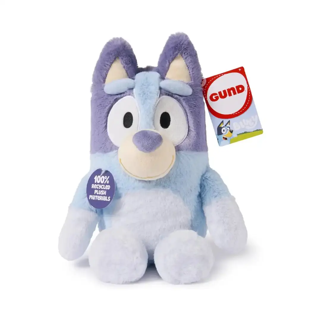 GUND Bluey Character Stuffed Toy - 13" Tall 100% Recycled Plush, Adorable Design, True-to-Show Details, Sustainably Soft Eco-Friendly Doll for Everyday Adventures (Toys & Hobbies)