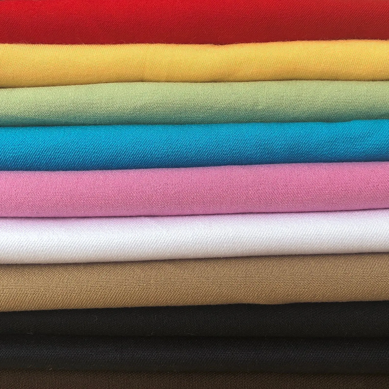 54" 96% Organic Cotton Twill Fabric - 4-Way Stretch Spandex, Dressmaking Fabric for Jackets, Apparel, Blue Daily Wear, Everyday Clothing