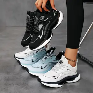 [Air Cushion Running Shoes] Breathable Women's Casual Running Shoes with Air Cushion & Shock Absorption |       Low-Top Lace-Up Design, MD/TPU Sole |       Sizes 36-45