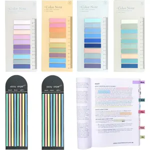 1120 count Sticky Tabs - Writable Translucent Sticky Note Tabs, Repositionable Book Flags, Annotation Supplies