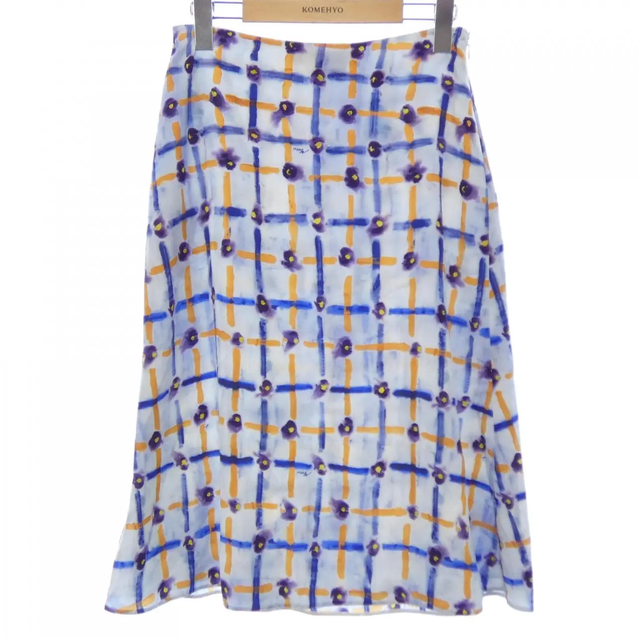 Pre-owned MARNI Silk Small Leather Goods GOMA0580U0 Skirt
