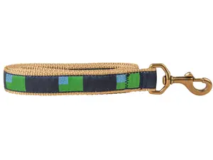 1” x 6ft Ribbon Dog Leash – Vermont State Flag