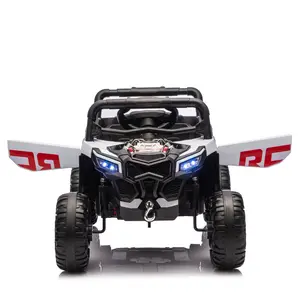 12V Kids Ride on Electric UTV W/2.4G Parents Control,Slow Start&Swing Function,Anti-Slip Wheels with Front Shock Absorbers,LED Lights,Built-in Music Player,Long-Lasting Battery,for Kids Aged 3-5