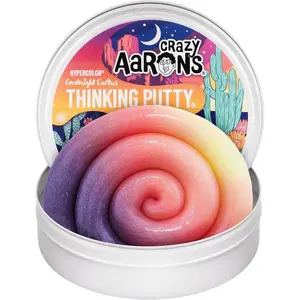Thinking Putty - Goodnight Cactus - Multi-Color Sensory Putty for Kids and Grown ups in a 4" Tin - Creative and Endless Fun, Stress Relief Therapy Toys, Never Dries Out - Made in USA