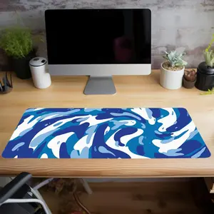 Camouflage Pattern Mouse Pad, 1 Piece Abstract Art Gaming Mouse Pad, Non-slip Mousepad for Gaming Laptop Computer Desktop Office Home Desk Accessories