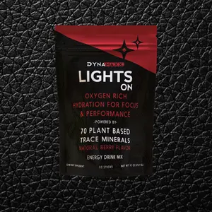 LIGHTS ON Natural Energy Supplement - Long Lasting Clean Energy Edible Fitness