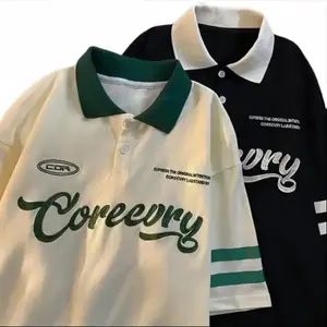 M-2XL Women Cotton Embroidering Polo shirts