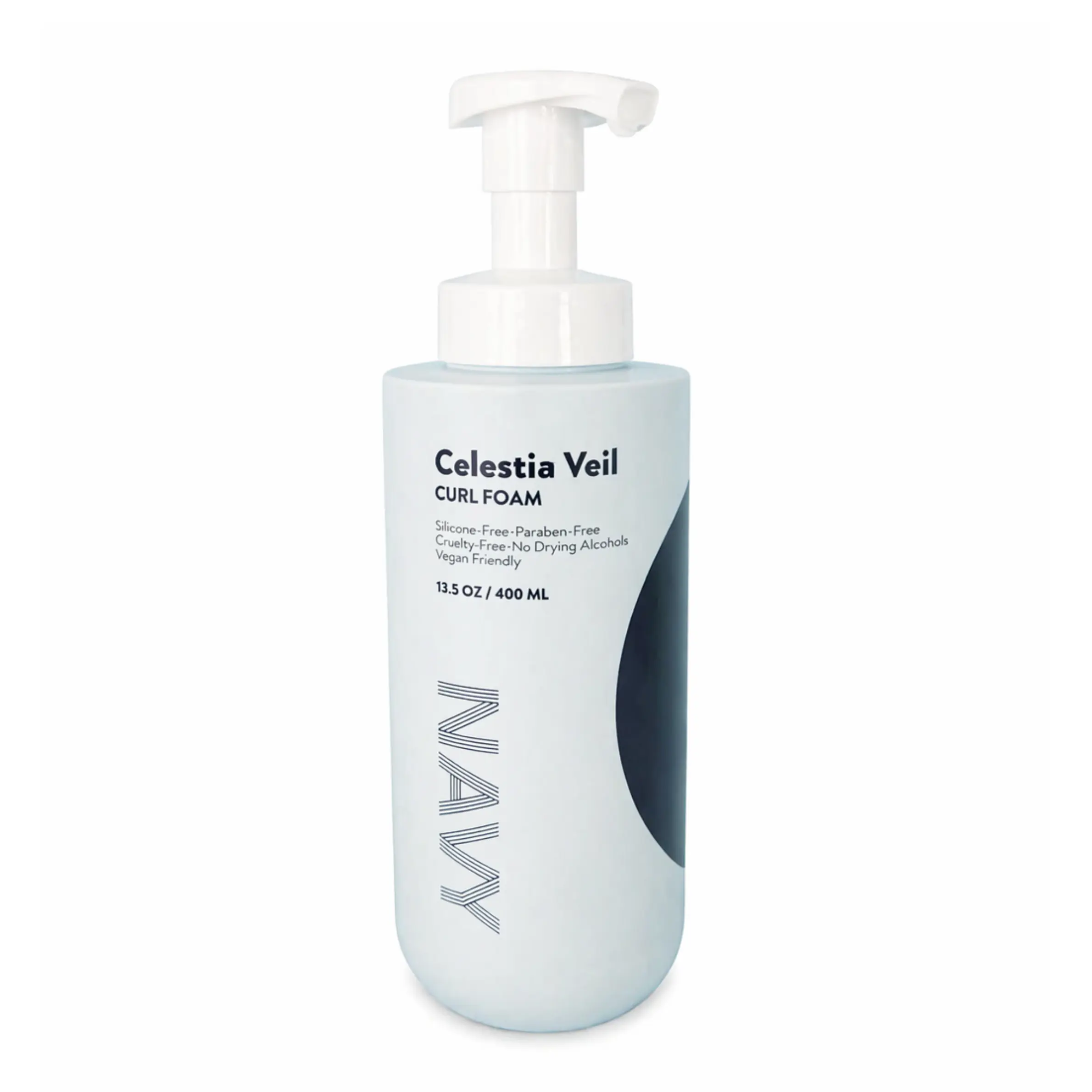 NAVY Hair Care Celestia Curl Foam – Lightweight Alcohol-Free Styling Foam for Defined, Frizz-Free Curls