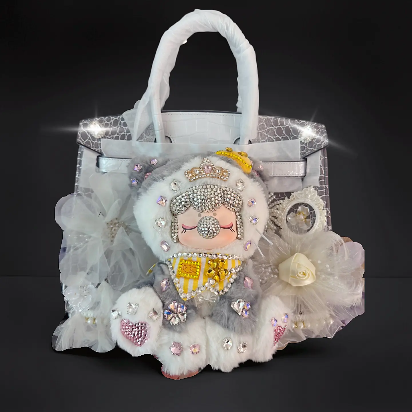 For customization, please contact customer service handmade DIY handbag