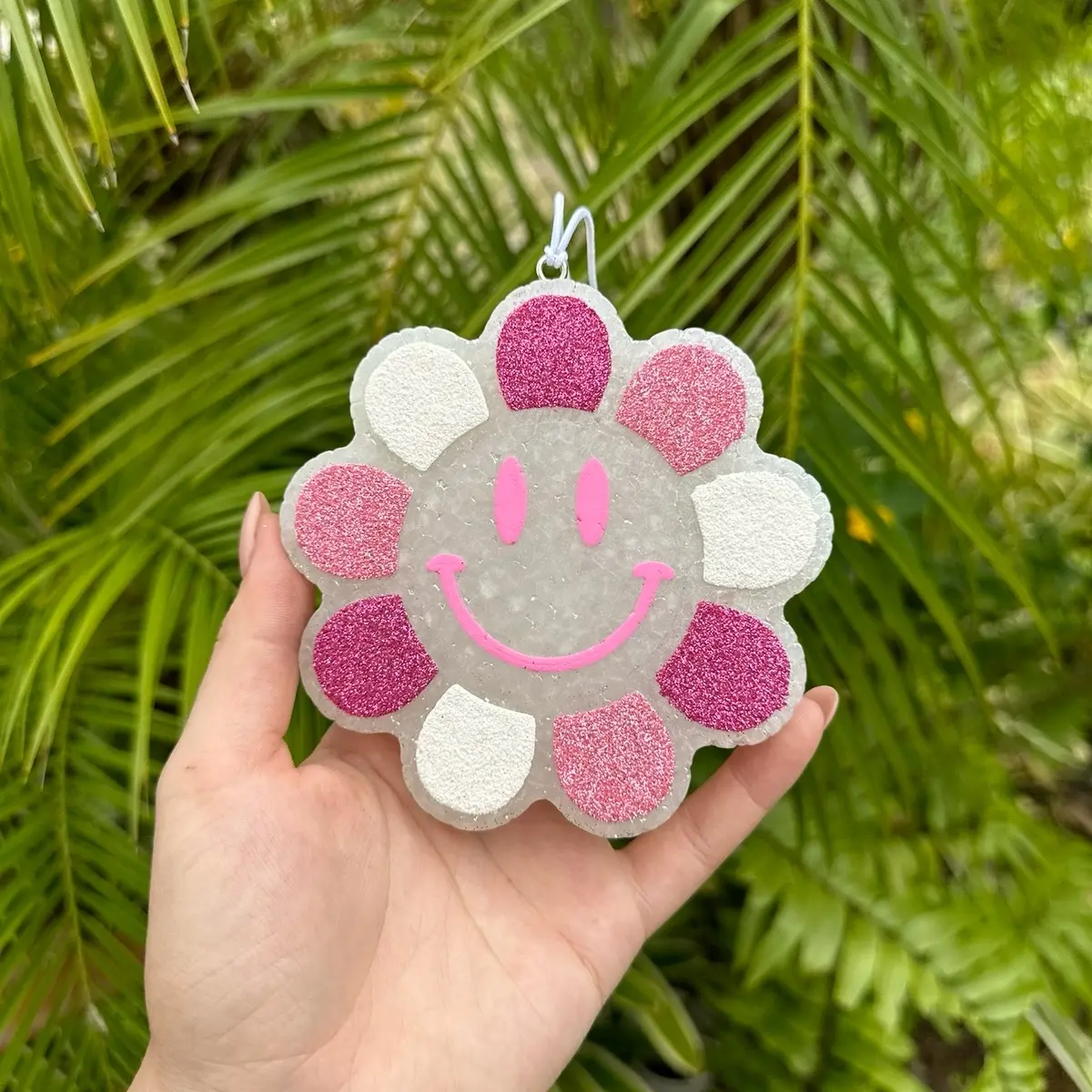 Smiley Flower Car Freshie