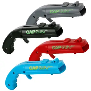 4-Piece Beer Bottle Opener Set, Prank Gift Hat Gun, Fun Practical Tool, Ideal for Beer Lovers, Camping, University Parties, Pool Parties