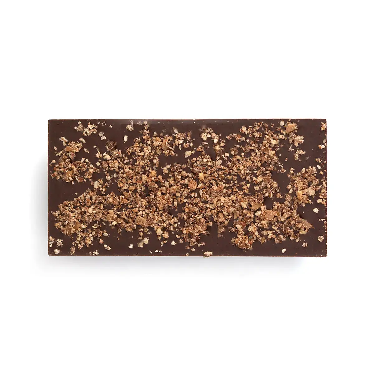 Gourmet Dark Chocolate Bar with Toffee | Lulubee Artisanal Chocolates