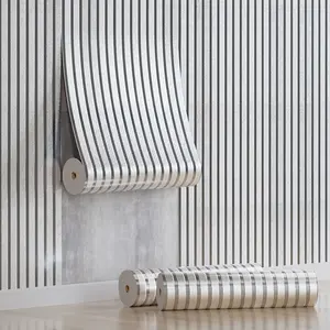 Self-Adhesive Metal Wall Stickers Roll, Waterproof & Durable, Easy Peel & Stick, Industrial Modern Style, for Home Decor, Decorative Wallpaper