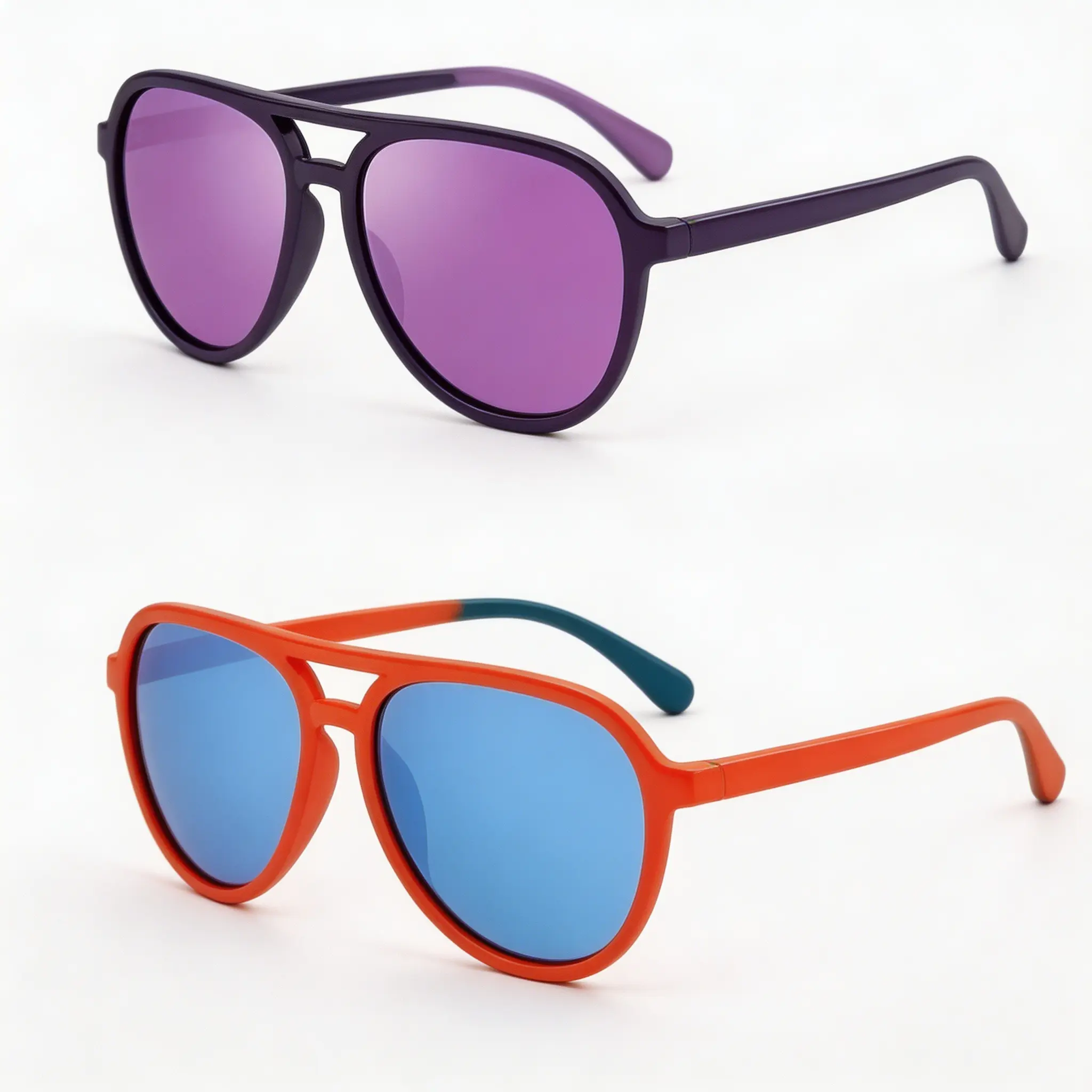 Lightweight TAC Polarized Tinted Classic Vintage Retro 70s Sunglasses, Frame for Women Men, Protection