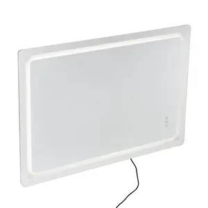 VEVOR LED Bathroom Mirror, TikTokShopBlackFriday, 32" x 48" LED Bathroom Vanity Mirror with Frontlit and Backlit, Anti-Fog Memory Mirror with Lights, Stepless 3 Colors Temperature Dimmable Bathroom Mirror, Wall Mounted