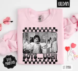 Boys Ugh Sweatshirt, Trendy Women's Valentine Sweater