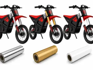 2026 Yozma IN 10 Pre Cut Fork Wrap Precise Fit Vinyl for Yozma IN 10 Front Forks Easy Application