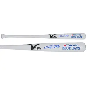 Trey Yesavage Toronto Blue Jays Autographed Victus Team ID Mini Bat - Fanatics Authentic Certified