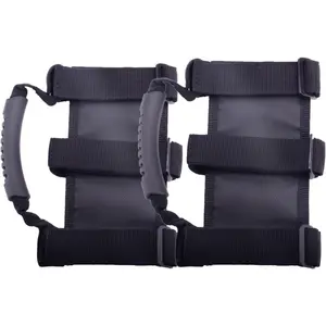 Roll Bar Grab Handle Compatible with Jeep Wrangler TJ YJ JK(Pack of 2)