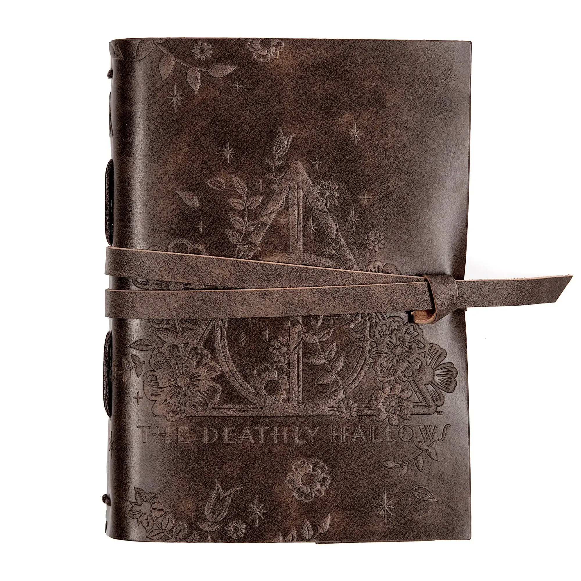 Harry Potter Deathly Hallows Leather Wrap Journal Harry Potter Deathly Hallows Leather Wrap Journal