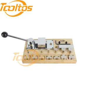 TOOLTOS Advanced Folding DIY Ring Tools for Jewelry Making with Adjustable Bending Angles 45° & 90° for Earrings and Rings Beginner-Friendly Crafting Kit Premium Metal & Wood Build